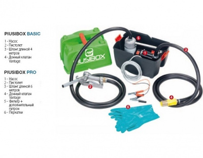 Piusi Box Basic комплект заправочный дизельного топлива солярки в Воронеже